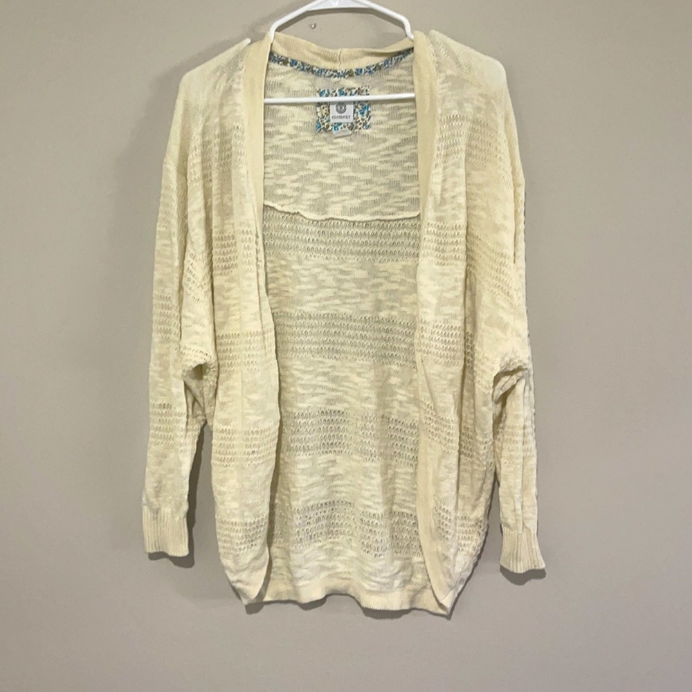 Element cream cardigan